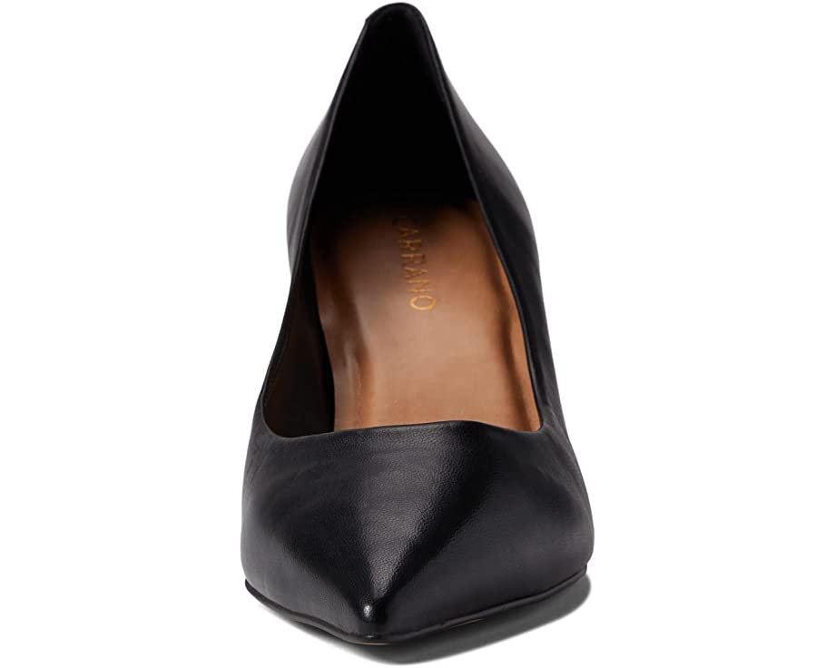 *Almost Gone* Leather Pumps Black